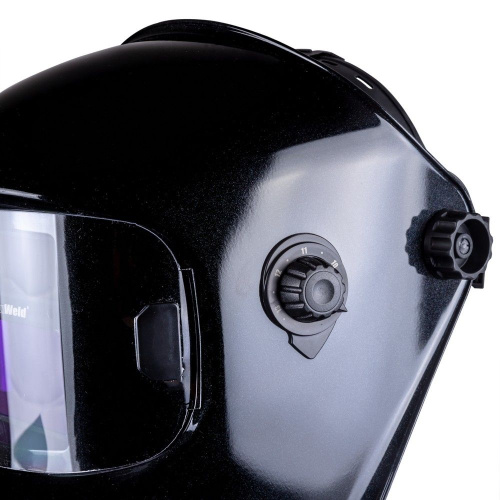 Маска сварщика КОРУНД-5 черная без коробки (ф-р 2100V, пр-во FoxWeld) по ценам производителя в Екатеринбурге с доставкой по всей России