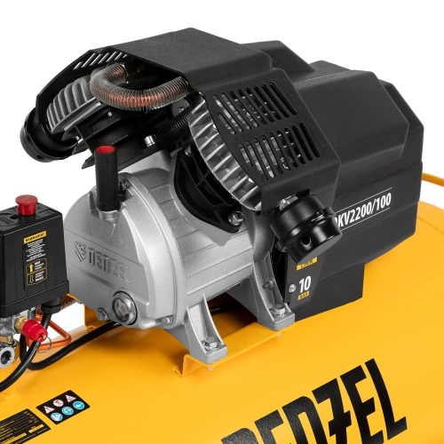 Компрессор воздушный DKV2200/100, Х-PRO 2.2 кВт, 400 л/мин, 100л Denzel по ценам производителя в Екатеринбурге с доставкой по всей России