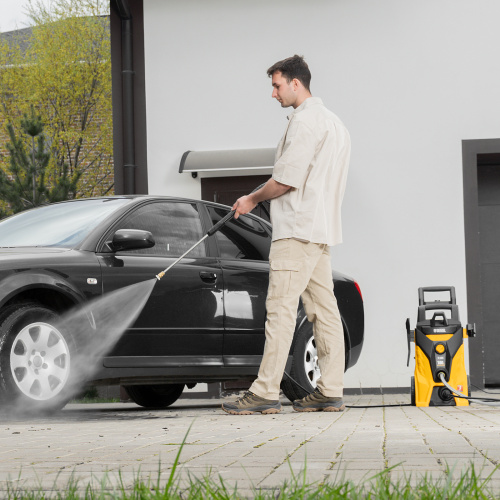 Моечная машина высокого давления R-180i, 2400 Вт, 180 бар, 7.5 л/мин, асинхронный двигатель Denzel по ценам производителя в Екатеринбурге с доставкой по всей России