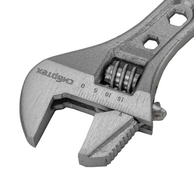 Ключ разводной, 150мм, переставная губка, 2-х комп. рукоятка Сибртех по ценам производителя в Екатеринбурге с доставкой по всей России