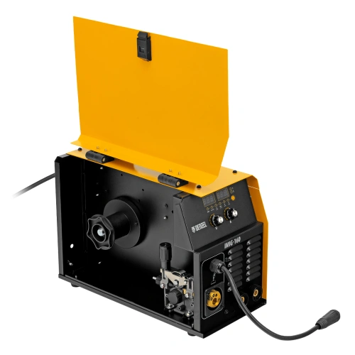 Аппарат инвертор. полуавтомат. cварки IMIG-160 Synergy, 160 А, ПВ 60%, катушка 5 кг Denzel по ценам производителя в Екатеринбурге с доставкой по всей России