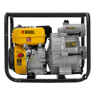 Мотопомпа бензиновая для грязной воды PX-80D7, 7 л.с., 3", 1300 л/мин, глуб 8 м,напор 30 м Denzel по ценам производителя в Екатеринбурге с доставкой по всей России