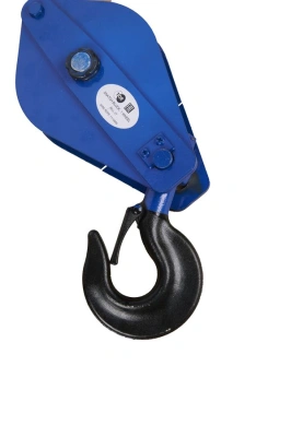 Блок монтажный однорольный с крюком TOR 2 т с откидной щекой (S) по ценам производителя в Екатеринбурге с доставкой по всей России