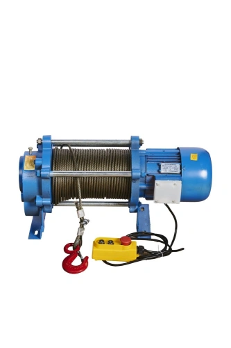 Лебедка электрическая  750 кг  70 м с канатом 380 В TOR KCD по ценам производителя в Екатеринбурге с доставкой по всей России