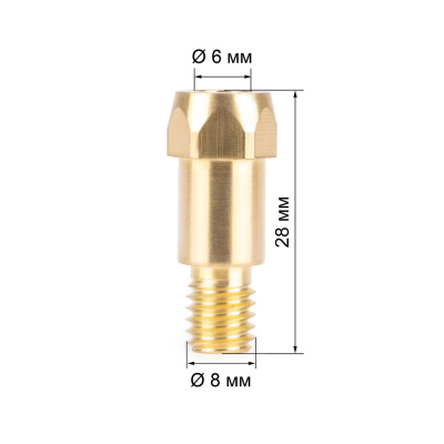 Varteg Держатель након. M6 (MIG-36) (142.0005/MD0131, ЕР-36ст, пр-во FoxWeld/КНР) купить в Москве с доставкой по всей России | ProtosMarket.ru