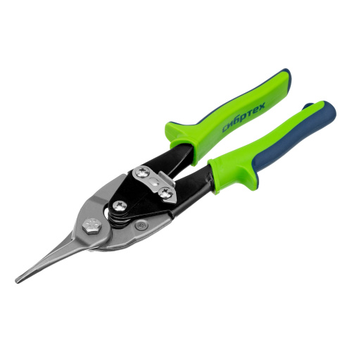 Ножницы по металлу, 250 мм, прямой рез, сталь С55, двухкомпонентные рукоятки СИБРТЕХ по ценам производителя в Екатеринбурге с доставкой по всей России