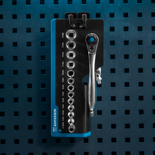 Набор торцевых головок, трещотка 120 зубьев, 1/4", CrV, 36 предметов Gross по ценам производителя в Екатеринбурге с доставкой по всей России