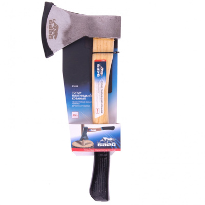 Топор плотницкий, кованый, деревянная рукоятка, 800 г, пескоструйное покрытие полотна Барс по ценам производителя в Екатеринбурге с доставкой по всей России