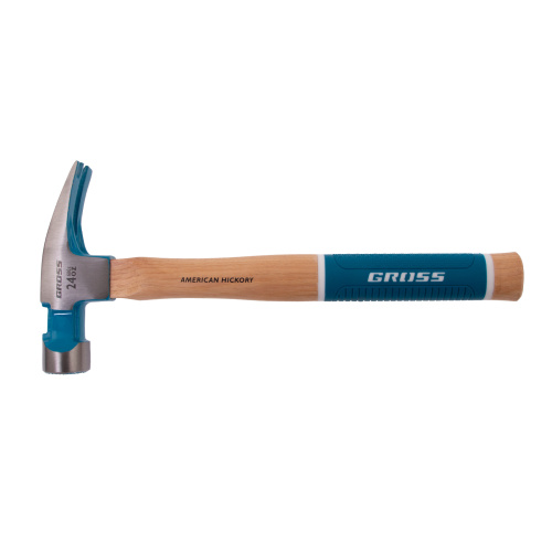 Молоток-гвоздодер, 680 г, угол 75, магнит, обрезиненная рукоятка AMERICAN HICKORY GROSS по ценам производителя в Екатеринбурге с доставкой по всей России