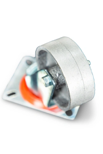 Колесо поворотное чугунное EM01 VKV 80 80 мм термостойкое по ценам производителя в Екатеринбурге с доставкой по всей России