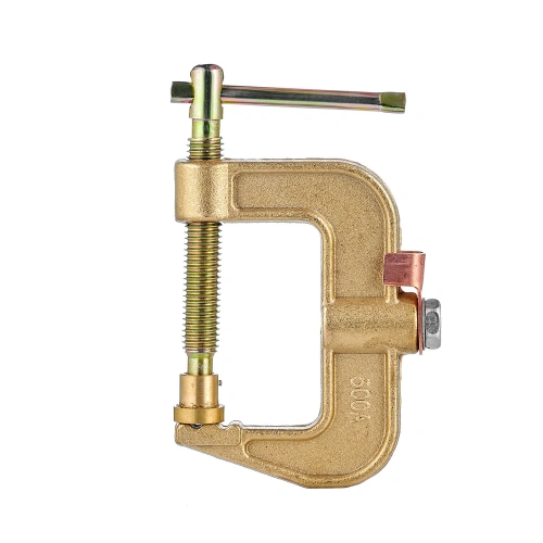 Клемма заземления КЗ-53 (струбцина) по ценам производителя в Екатеринбурге с доставкой по всей России