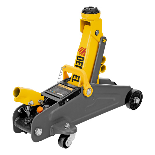 Домкрат гидравлический подкатной с фиксатором, 2 т, 130-330 мм Denzel по ценам производителя в Екатеринбурге с доставкой по всей России