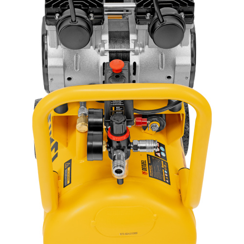 Компрессор безмасляный, малошумный DLS 2200/50, 2200 Вт, 2x1100, 50 л, 380 л/мин Denzel по ценам производителя в Екатеринбурге с доставкой по всей России