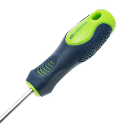 Отвертка, SL5 х 75 мм, CrV, двухкомпонентная рукоятка Сибртех по ценам производителя в Екатеринбурге с доставкой по всей России