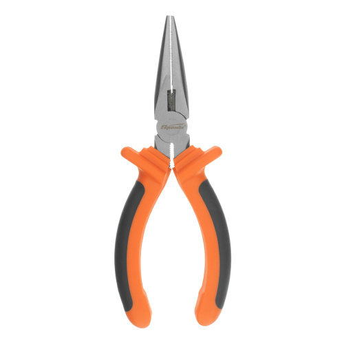 Длинногубцы прямые Comfort, 160 мм ,шлифованные, двухкомпонентные рукоятки Sparta по ценам производителя в Екатеринбурге с доставкой по всей России