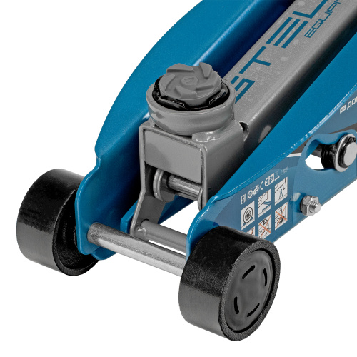 Домкрат гидравлический подкатной с фиксатором, 2.5 т, Safety Pin, 140-385 мм, в кейсе Stels по ценам производителя в Екатеринбурге с доставкой по всей России