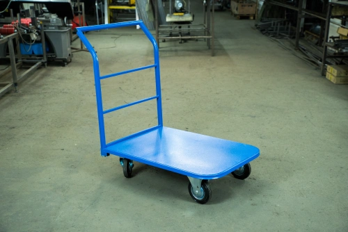 Тележка платформенная TOR ТП-2 (600х900) г/п 300 кг (125 мм) по ценам производителя в Екатеринбурге с доставкой по всей России