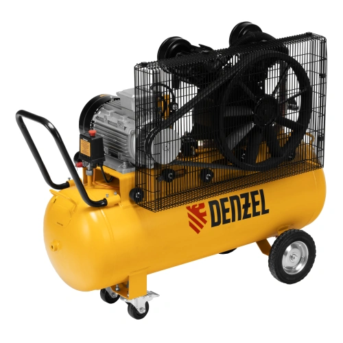 Компрессор воздушный рем. привод BCV 4000-T/100, 4,0 кВт, 100 литров, 690 л/мин Denzel по ценам производителя в Екатеринбурге с доставкой по всей России