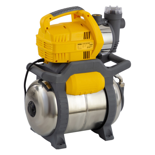 Насосная станция PSХ950X, Х-Pro, 950 Вт, 3300 л/ч, ресивер 24 л, подъем 38 м, нержавейка Denzel по ценам производителя в Екатеринбурге с доставкой по всей России