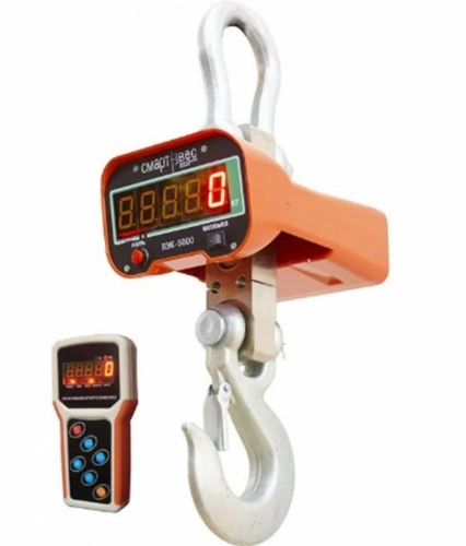 Весы крановые ВЭК-3000 лайт с дублированием показаний на пульт по ценам производителя в Екатеринбурге с доставкой по всей России