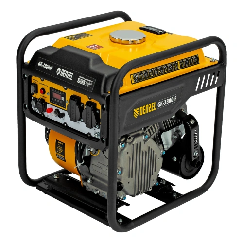 Генератор инверторный GK-3800iF, 3,8 кВт, 230 В, ручной старт DENZEL по ценам производителя в Екатеринбурге с доставкой по всей России