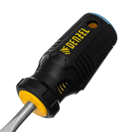 Отвертка, SL6x38 мм, S2, 3к рукоятка Denzel по ценам производителя в Екатеринбурге с доставкой по всей России