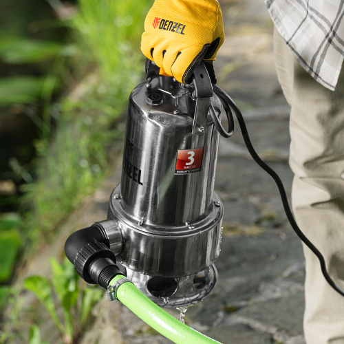 Дренажный насос DPL800X, 800 Вт, подъем 7 м, 16500 л/ч Denzel по ценам производителя в Екатеринбурге с доставкой по всей России