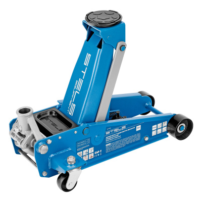 Домкрат гидравлический подкатной, 3 т, 120-450 мм, быстрый подъем, проф. Stels по ценам производителя в Екатеринбурге с доставкой по всей России