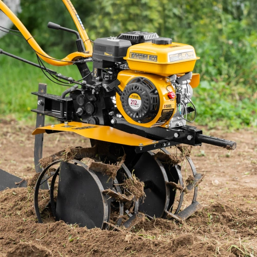 Мотоблок DPT-370S, 7 л.с., ремен.сцеп, фрез 3х4, ШОМ, передачи 3В/1Н Denzel по ценам производителя в Екатеринбурге с доставкой по всей России