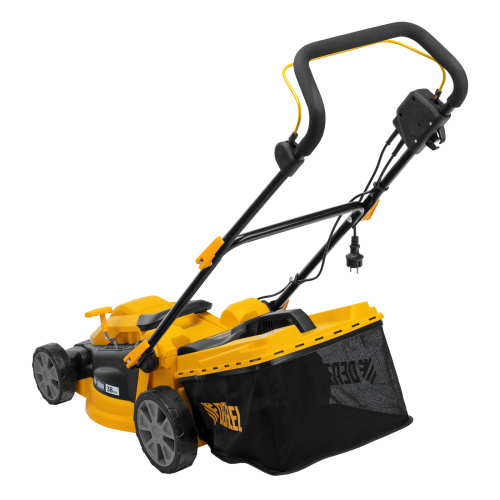 Газонокосилка электрическая GM-1800, 1800 Вт, шир. 38 см, 6 уров., травосб. 40 л. Denzel по ценам производителя в Екатеринбурге с доставкой по всей России