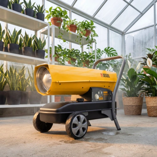 Дизельная тепловая пушка DHG-45i, 45 кВт, 1000 м3/ч, прямой нагрев, электронный термостат Denzel по ценам производителя в Екатеринбурге с доставкой по всей России