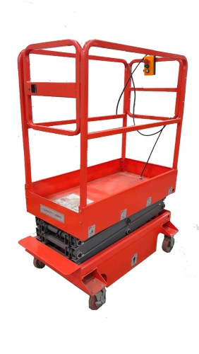 Подъемник ножничный передвижной 240 кг 3/5 м TOR GTJY DC аккумуляторный по ценам производителя в Екатеринбурге с доставкой по всей России