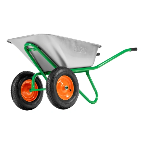 Тачка садово-строительная, 2-х колесная, усиленная, грузоподъемность 320 кг, объем 100 л Palisad по ценам производителя в Екатеринбурге с доставкой по всей России