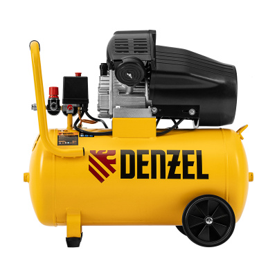 Компрессор воздушный прям. привод DCV1800/50, 1,8 кВт, 50 литров, 320 л/мин Denzel по ценам производителя в Екатеринбурге с доставкой по всей России