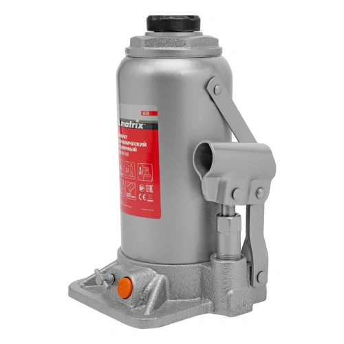 Домкрат гидравлический бутылочный, 16 т, h подъема 230-460 мм Matrix по ценам производителя в Екатеринбурге с доставкой по всей России