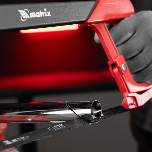 Ножовка по металлу, 300 мм, биметаллическое полотно, обрезиненная рукоятка Matrix по ценам производителя в Екатеринбурге с доставкой по всей России