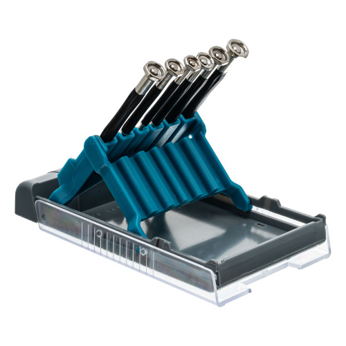 Набор отверток для точной механики, CrMo, металлические обрезиненные рукоятки, 6 шт, бокс трансформер Gross по ценам производителя в Екатеринбурге с доставкой по всей России