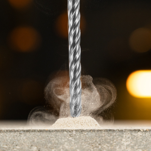 Бур по бетону, цельная крестовая пластина, 6x165 мм, SDS PLUS Denzel по ценам производителя в Екатеринбурге с доставкой по всей России