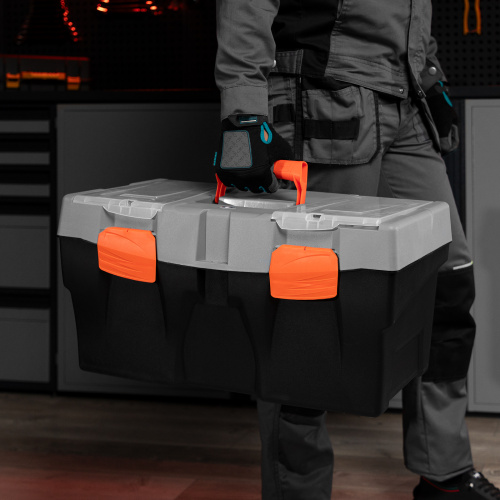 Ящик для инструмента 23", 590х300х300 мм, пластик Россия// Stels по ценам производителя в Екатеринбурге с доставкой по всей России