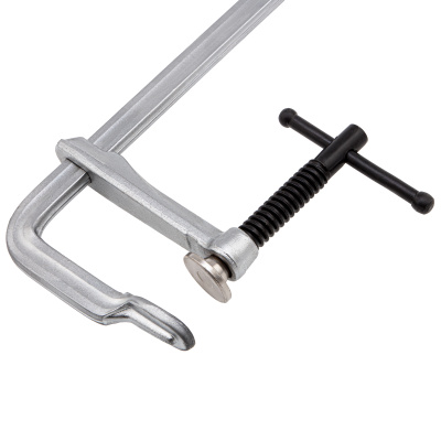 Струбцина F-образная, 100x600мм, кованая Denzel по ценам производителя в Екатеринбурге с доставкой по всей России