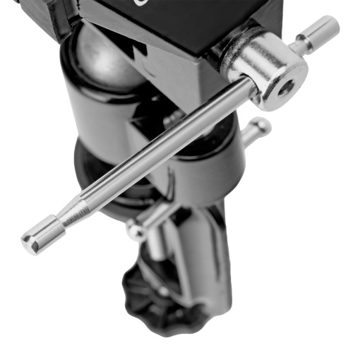 Тиски настольные, многофункциональные, сменная насадка, хомут для дрели, шарнирный механизм, 70 мм Matrix по ценам производителя в Екатеринбурге с доставкой по всей России