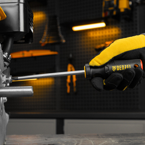 Отвертка, PH3х150 мм, S2, 3к рукоятка Denzel по ценам производителя в Екатеринбурге с доставкой по всей России