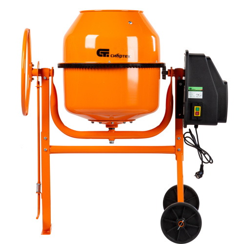 Бетоносмеситель БСЛ-120П, 120 л, 500 Вт, полиамидный венец Сибртех по ценам производителя в Екатеринбурге с доставкой по всей России