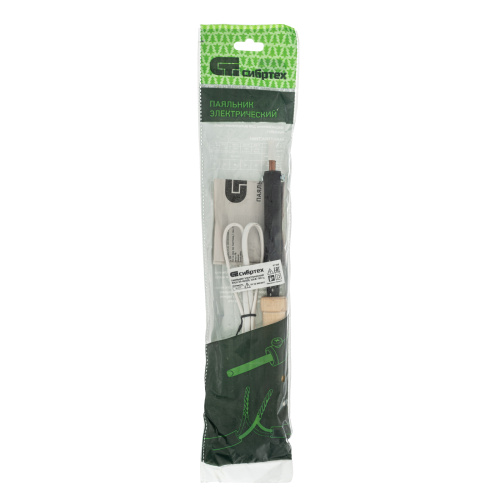 Паяльник электрический ЭПСН-03-65/220, деревянная ручка, Сибртех по ценам производителя в Екатеринбурге с доставкой по всей России