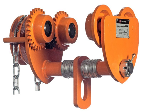 Тележка для тали приводная  5 т х 6 м GCL купить в Москве с доставкой по всей России | ProtosMarket.ru