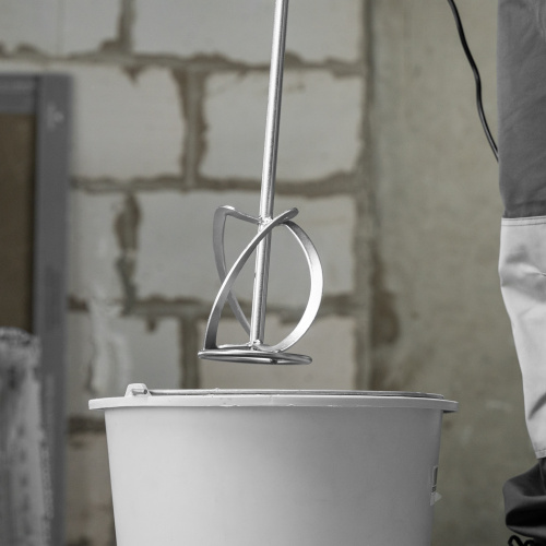 Насадка для миксера, для тяжелых растворов, 120 х 590 мм, оцинкованная, хвостовик резьба М14 Сибртех по ценам производителя в Екатеринбурге с доставкой по всей России