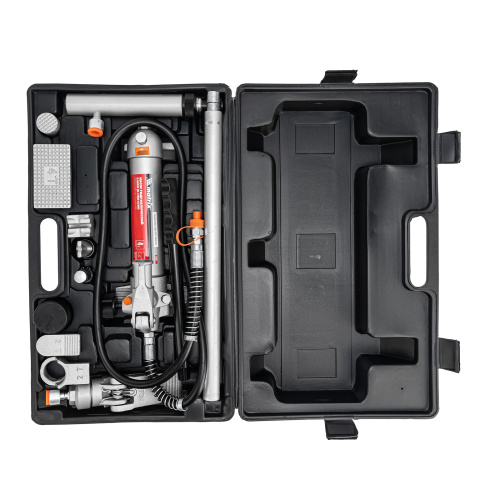 Растяжка гидравлическая, 4 т, набор из 17 предметов, 7 сменных насадок, в пластиковом кейсе Matrix по ценам производителя в Екатеринбурге с доставкой по всей России