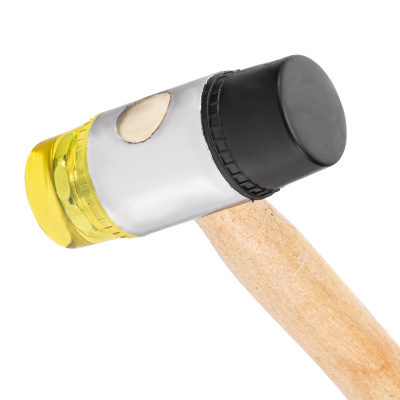 Молоток рихтовочный, бойки 35 мм, комбинированная головка, деревянная ручка Sparta по ценам производителя в Екатеринбурге с доставкой по всей России