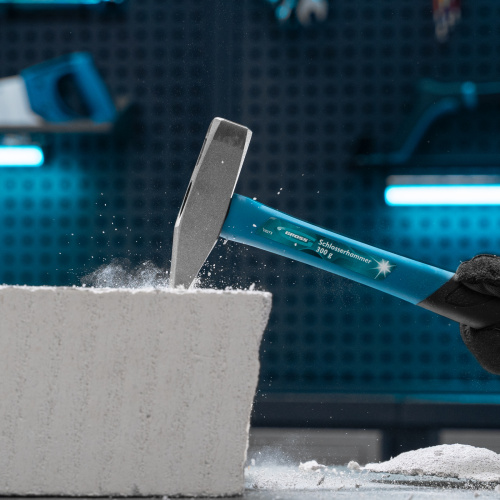 Молоток слесарный, 300 г, квадратный боек, фибергласовая обрезиненная рукоятка Gross по ценам производителя в Екатеринбурге с доставкой по всей России