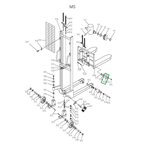 Ролик каретки для MS1516 по ценам производителя в Екатеринбурге с доставкой по всей России